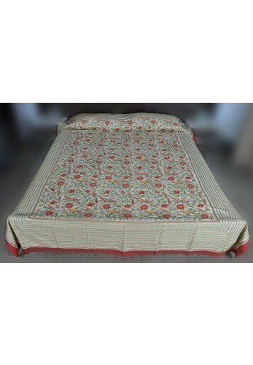 Bed Cover - Bird Jaal