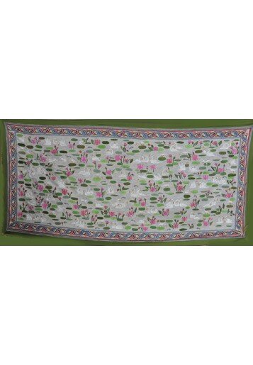 Wall Hanging - Swan & Lotus