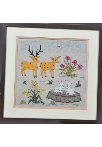 Wall Hanging - Deers and Rabbits